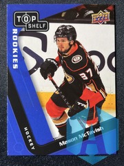 2022 Upper Deck National Top Shelf Rookie #TS-6 Mason McTavish RC Ducks